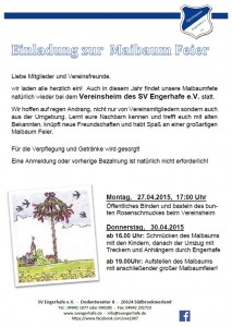 Flyer Maibaum 2015